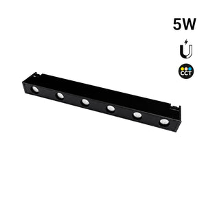 Luminaria lineal para carril magnético - 5W - 24º - 10mm - CCT + SMART - UGR18