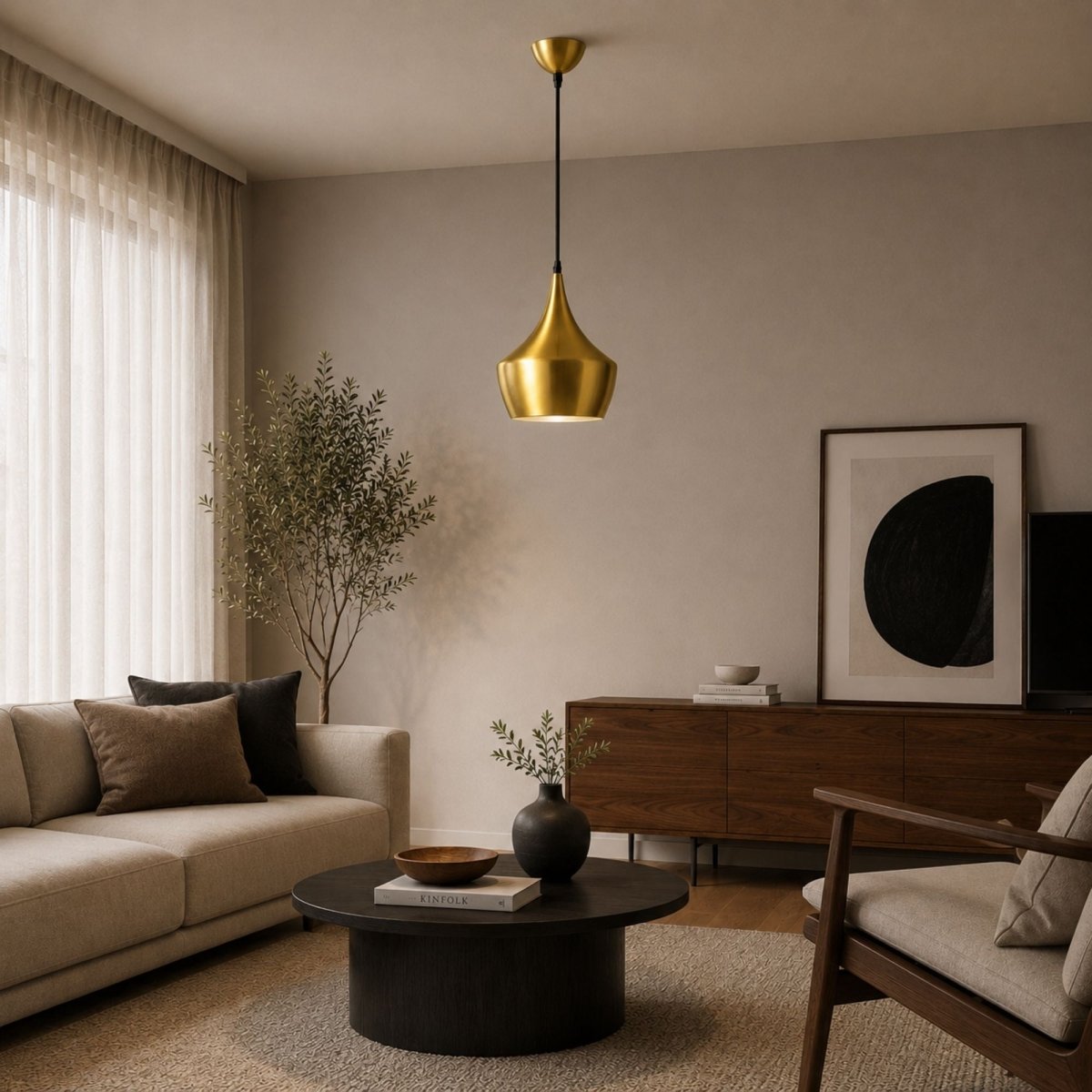 Lámpara colgante nórdica "Helga" - Barcelona Led-Decoración