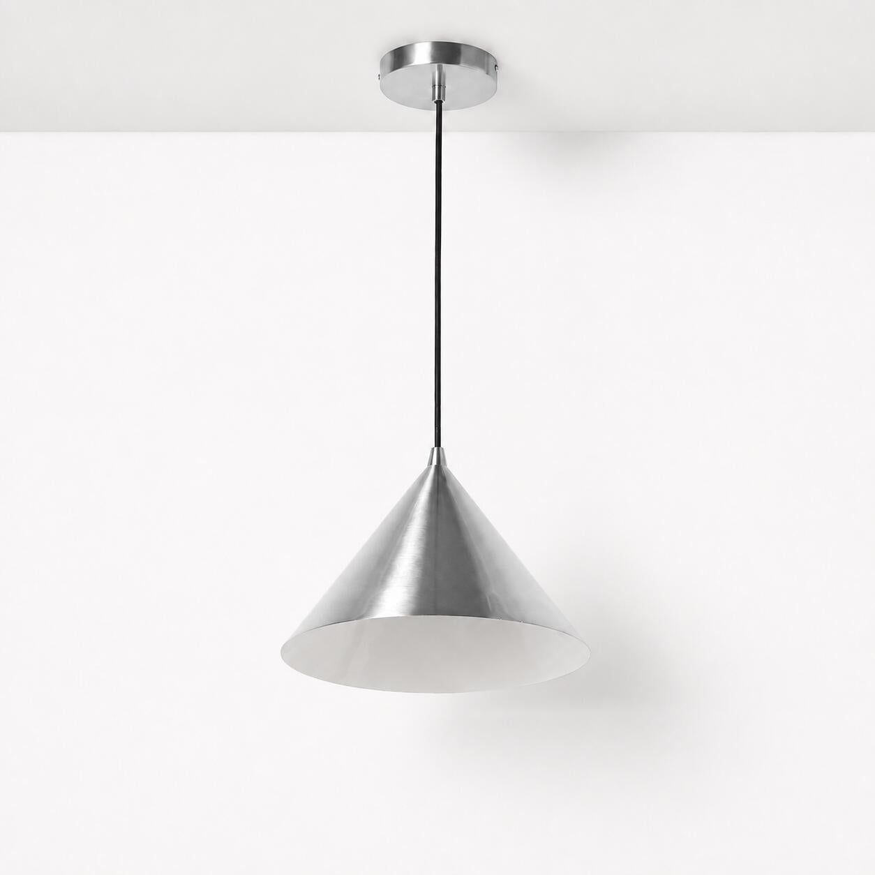 Lámpara colgante de metal "CUSPIDE" - E27 - Ø30cm