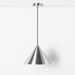 Lámpara colgante de metal "CUSPIDE" - E27 - Ø30cm (4)