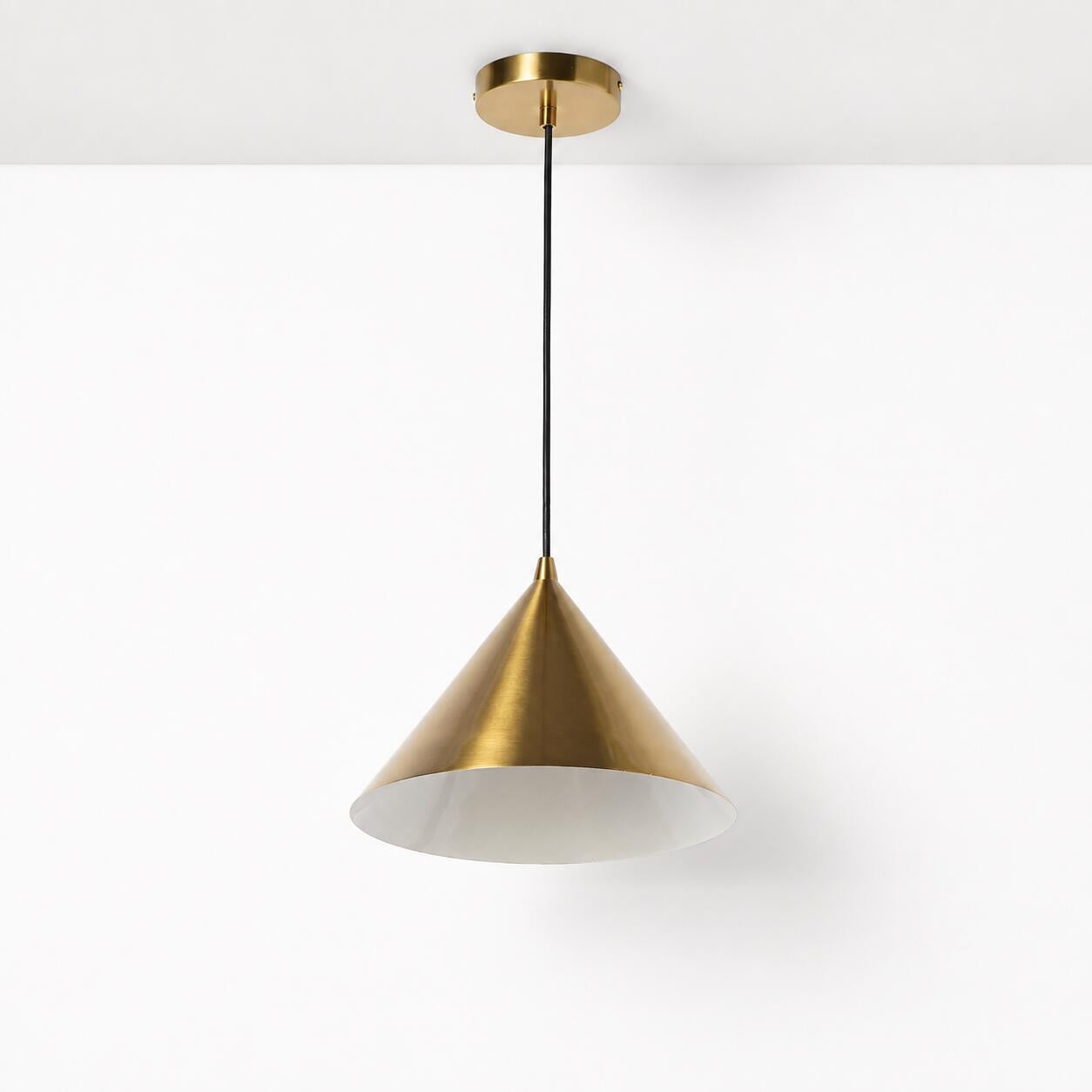Lámpara colgante de metal "CUSPIDE" - E27 - Ø30cm (9)