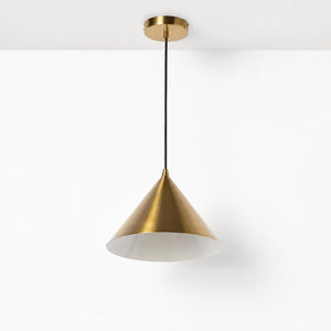 Lámpara colgante de metal "CUSPIDE" - E27 - Ø30cm (9)