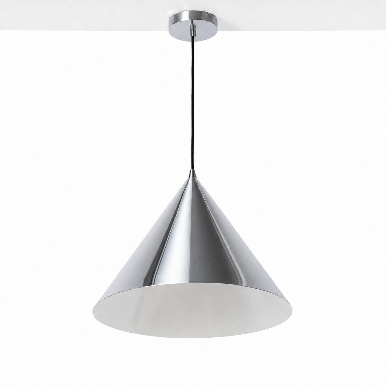 Lámpara colgante de metal "CUSPIDE XL" - E27 - Ø46cm (7)