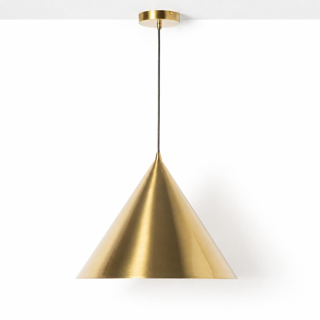Lámpara colgante de metal "CUSPIDE XL" - E27 - Ø46cm (10)