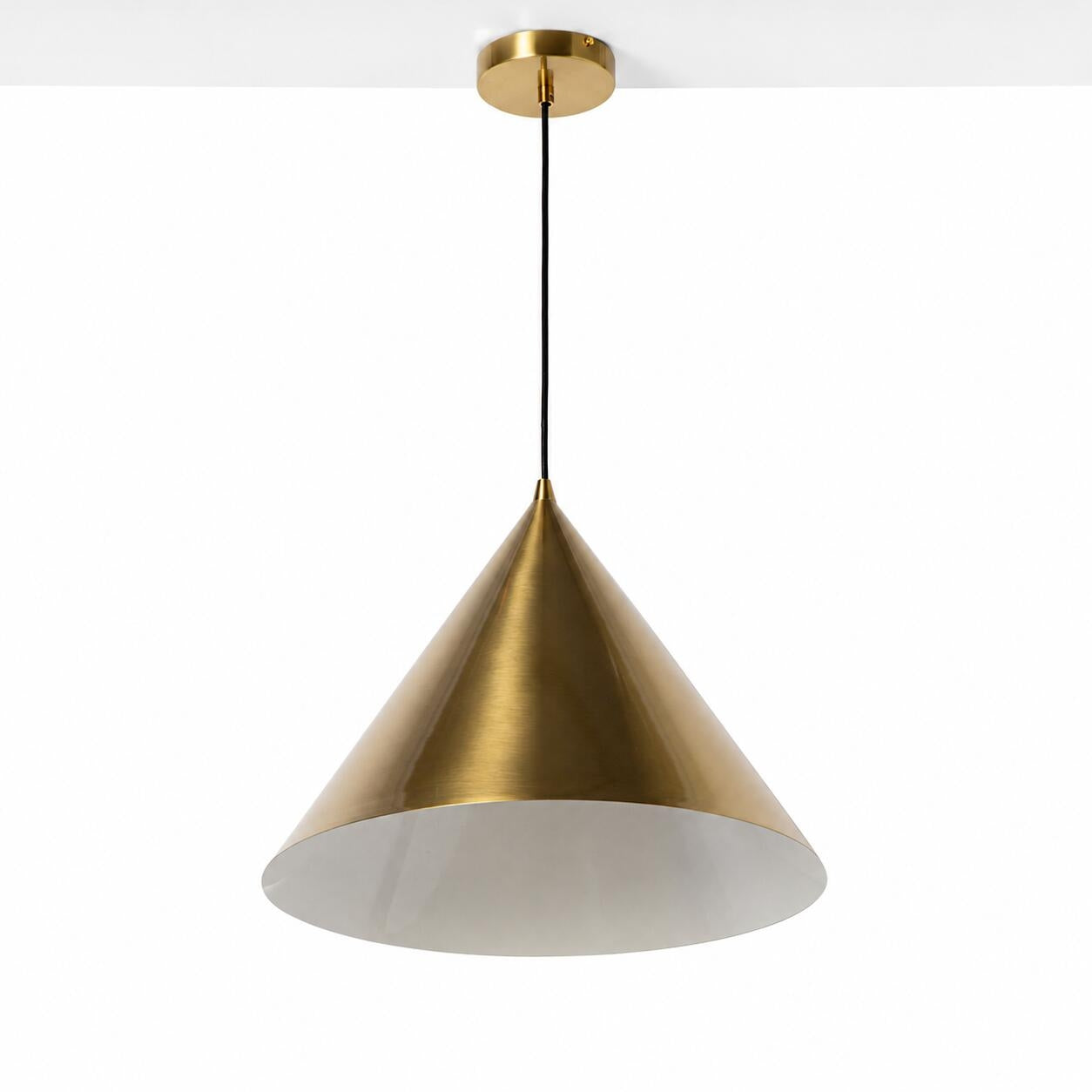 Lámpara colgante de metal "CUSPIDE XL" - E27 - Ø46cm (16)