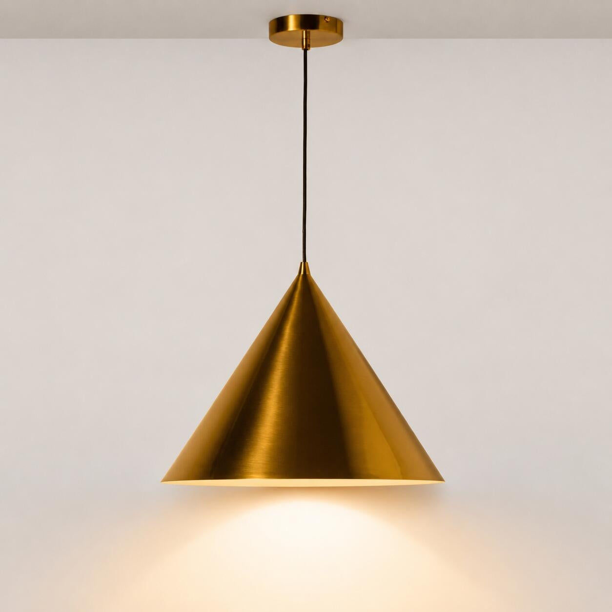 Lámpara colgante de metal "CUSPIDE XL" - E27 - Ø46cm (9)