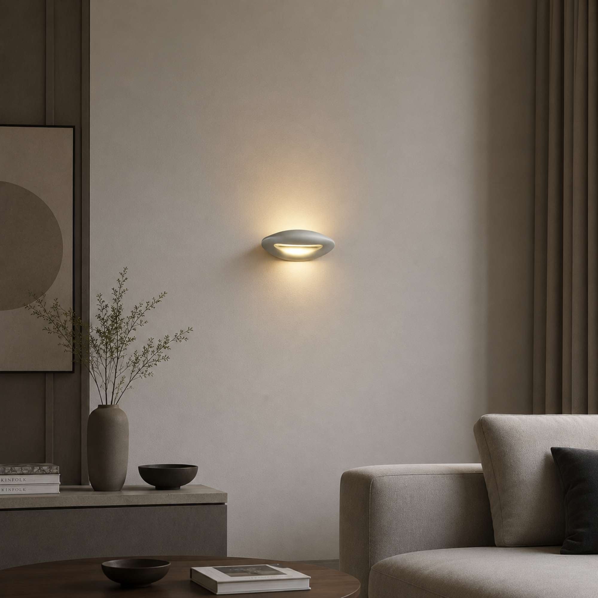 Aplique de pared interior moderno "DALI" 9W (1)