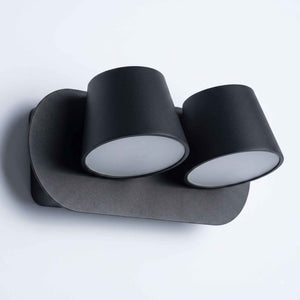 Aplique de pared LED doble "KOP-2" orientable 12W (8)