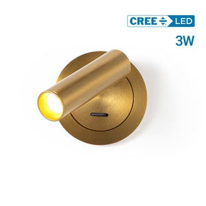 Aplique empotrable para lectura "MILSA" - 3W - 2700K - CRI 85 (63)