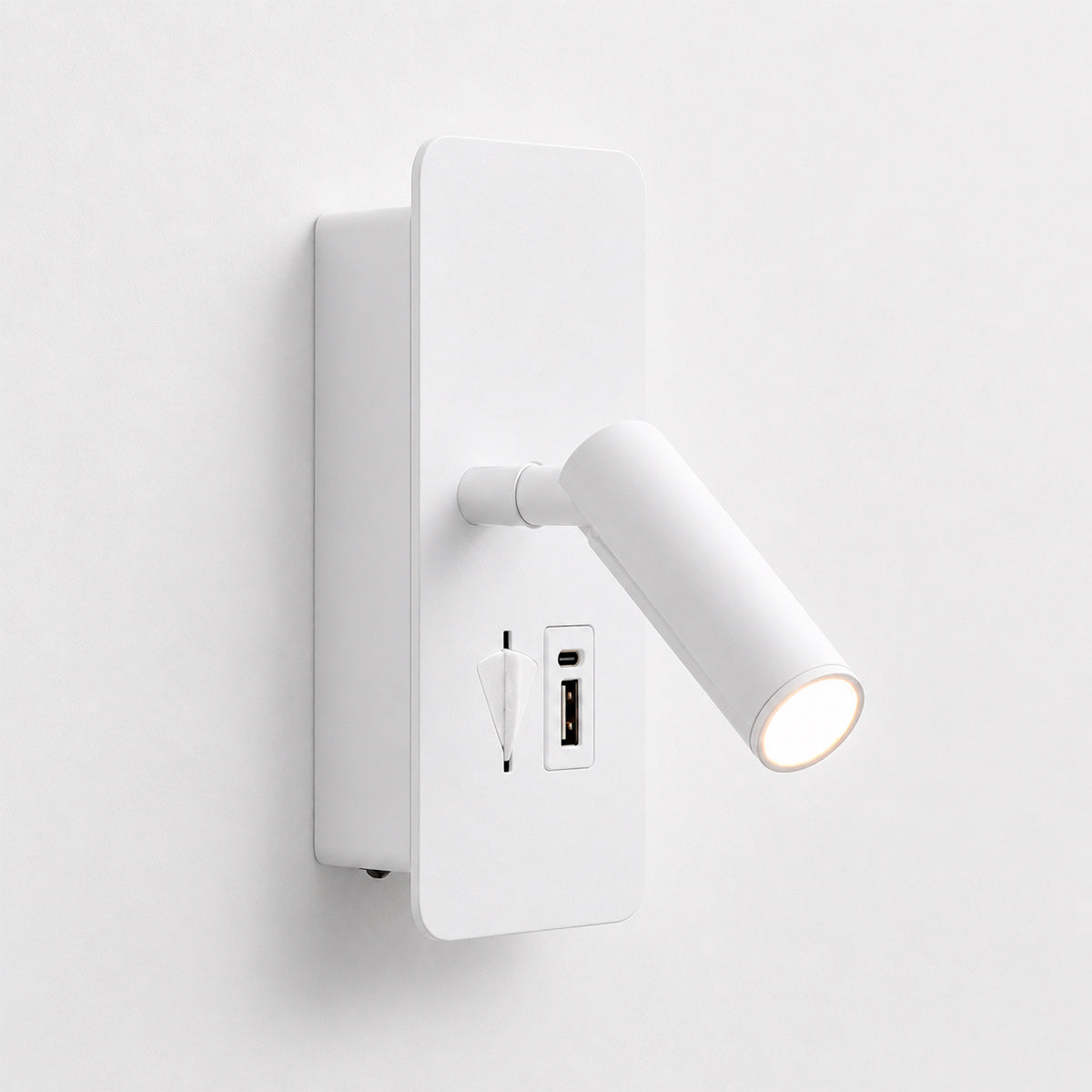 Aplique de pared "ALIX" - 3W - 2600K - USB+USB-C - Instalación superficie (18)