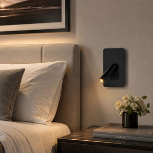 Aplique de pared "ALIX" - 3W - 2600K - USB+USB-C - Instalación superficie (26)