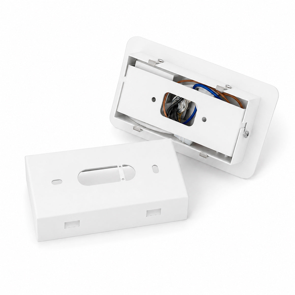 Aplique de pared "NORU" - 3W - 2600K - USB+USB-C - Empotrable (7)