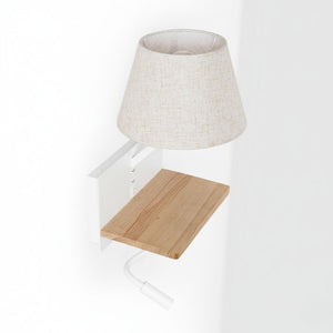 Aplique de pared para lectura "Artin USB + USBC" - Con foco LED orientable y puerto USB + USBC  - E27 + 3W (21)