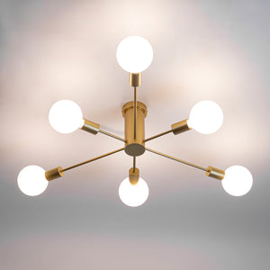 Lámpara de techo "ASTRA" - 6 luces - E27 (9)
