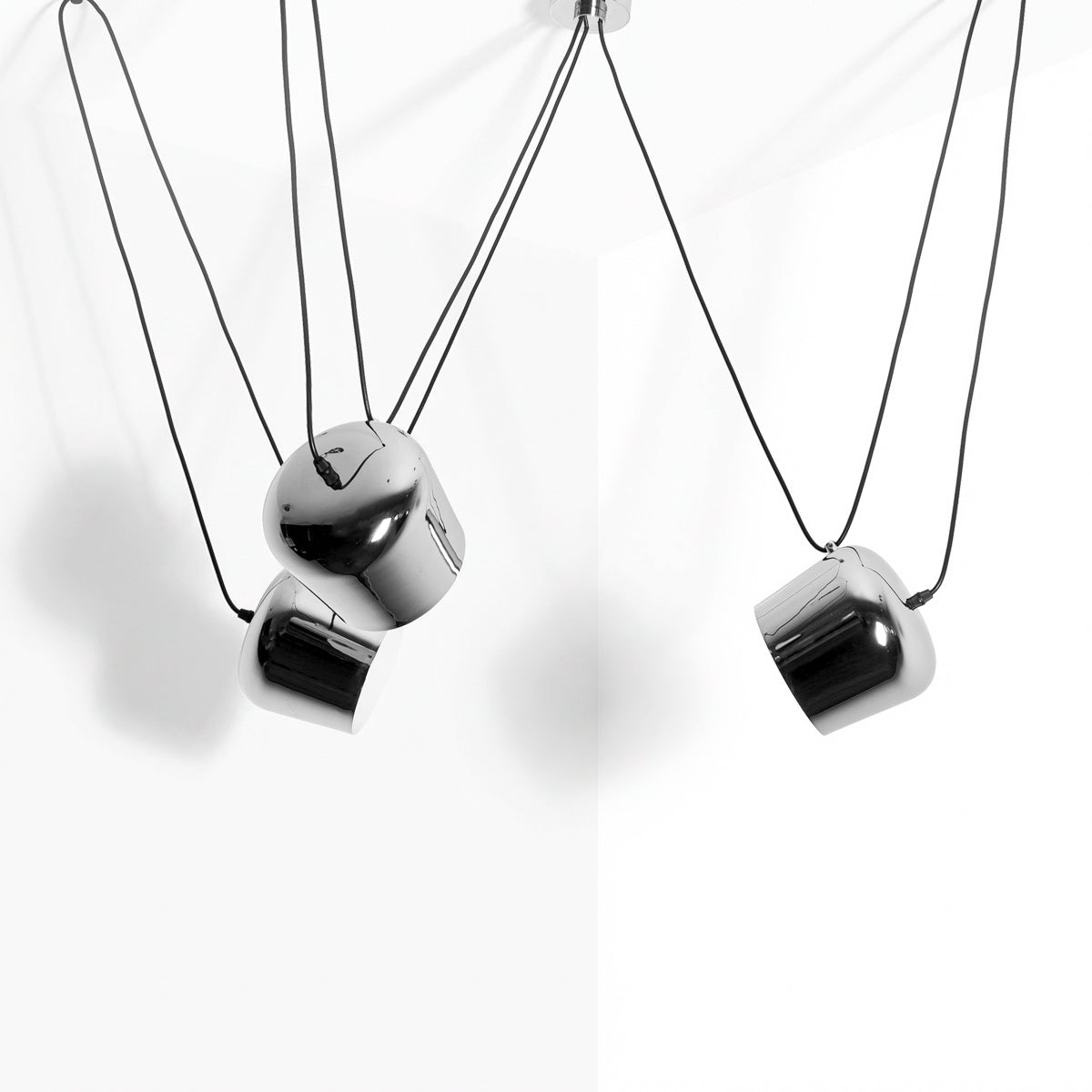 Lámpara colgante moderna triple "Blus" - E27 (30)