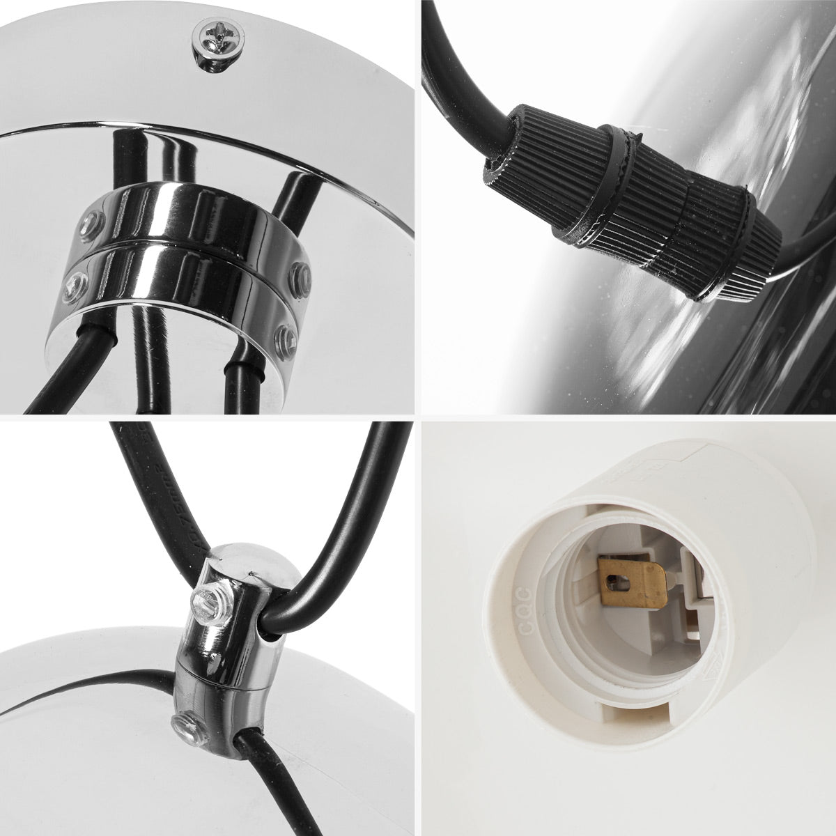 Lámpara colgante moderna triple "Blus" - E27 (36)