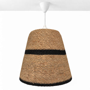 Lámpara colgante en seagrass "MAREA" - E27 - Ø30 cm