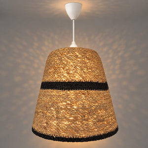 Lámpara colgante en seagrass "MAREA" - E27 - Ø30 cm (4)