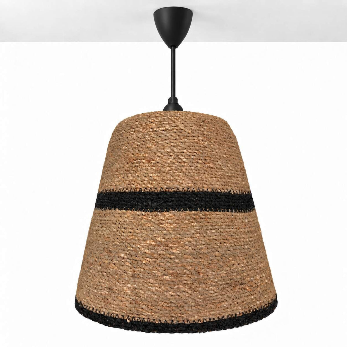 Lámpara colgante en seagrass "MAREA" - E27 - Ø30 cm (14)