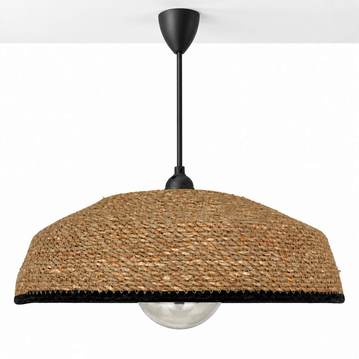 Lámpara colgante en seagrass "SOLINE" - E27 - Ø40 cm (14)