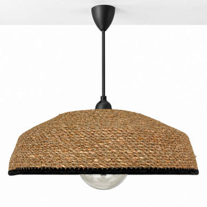 Lámpara colgante en seagrass "SOLINE" - E27 - Ø40 cm (14)
