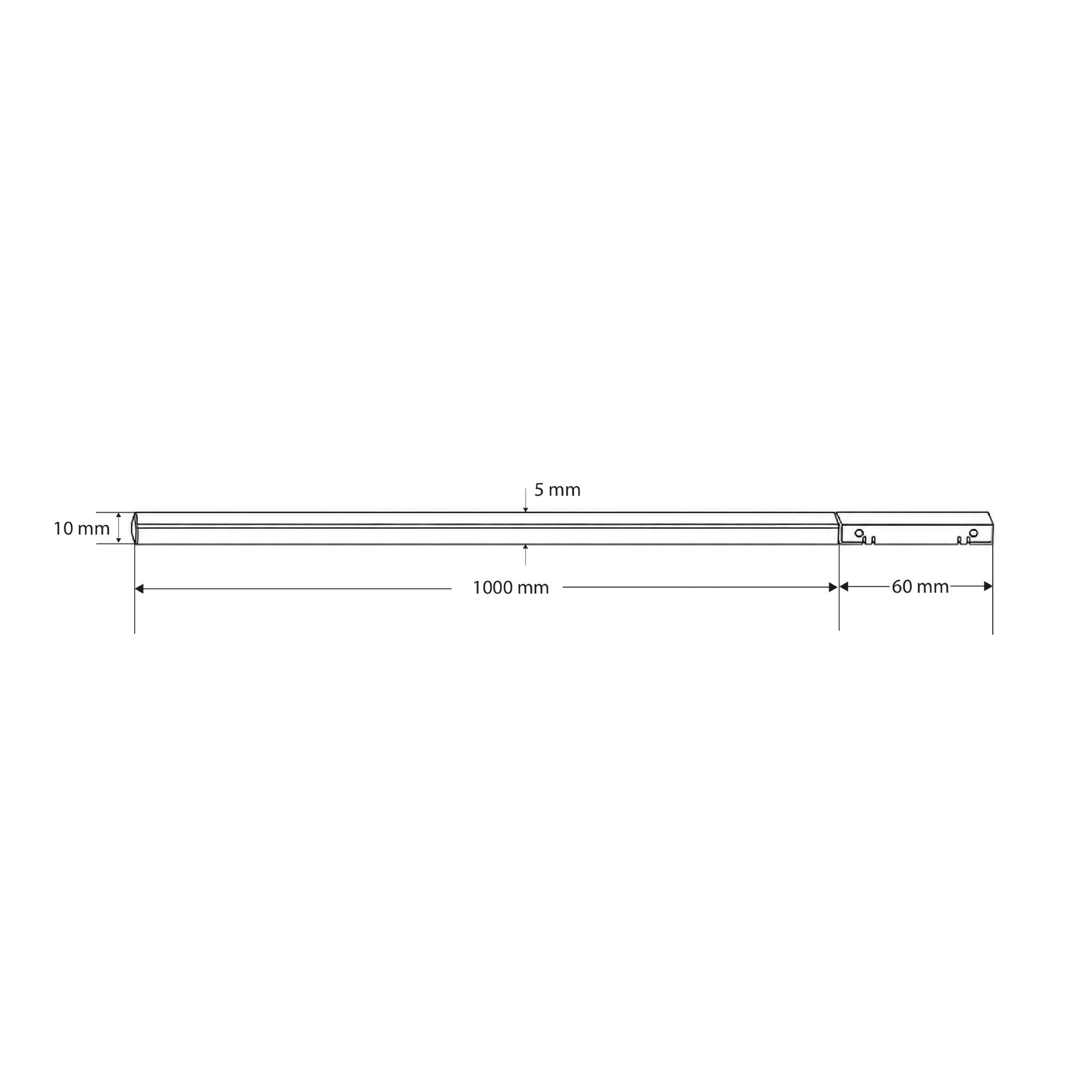 Neon LED flexible para carril magnético - 5mm - 12W - 24V - 1 metro (19)