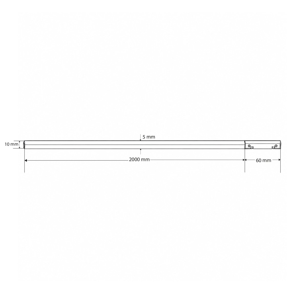 Neon LED flexible para carril magnético - 5mm - 24W - 24V - 2 metros (17)