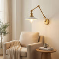 Vintage adjustable wall sconce 
