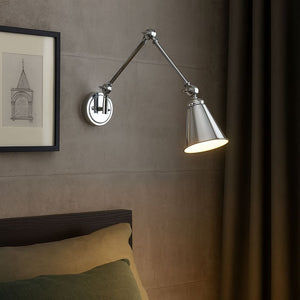 Aplique de pared vintage orientable "Tika" (35)