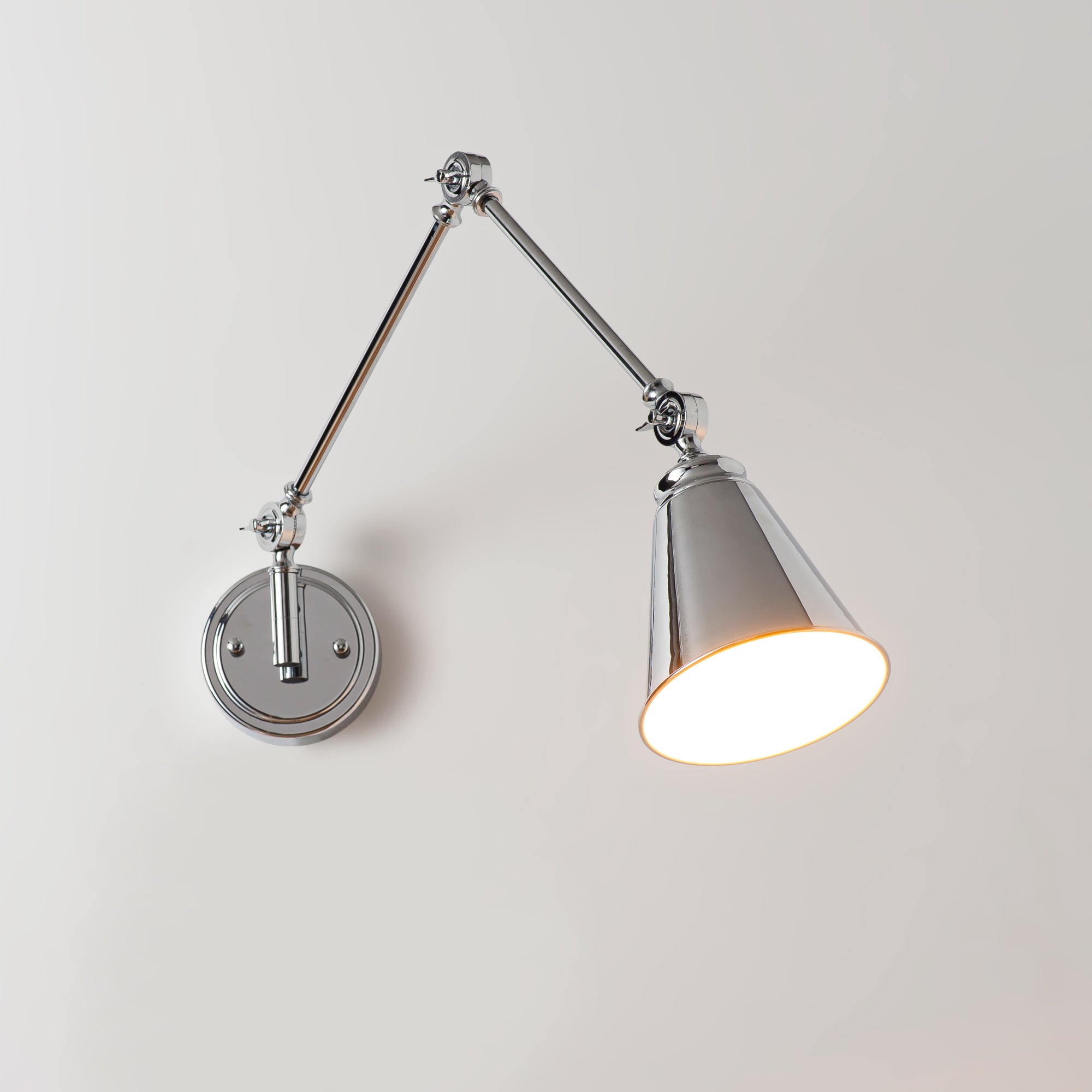 Aplique de pared vintage orientable "Tika" (37)