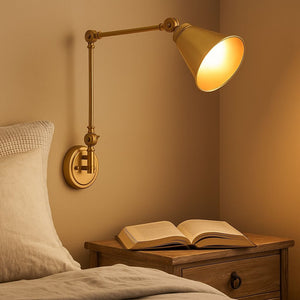 Aplique de pared vintage orientable "Tika" (28)