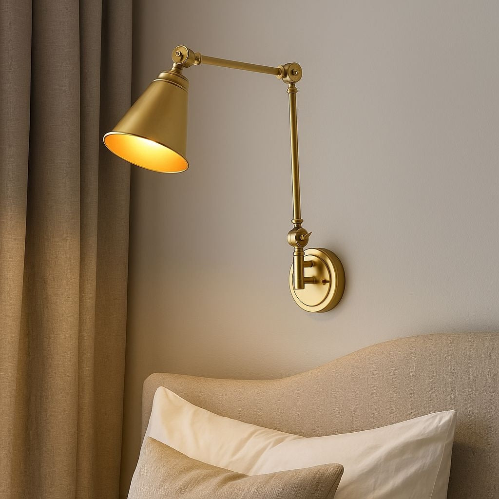 Aplique de pared vintage orientable "Tika" (29)