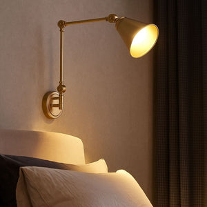 Aplique de pared vintage orientable "Tika" (31)