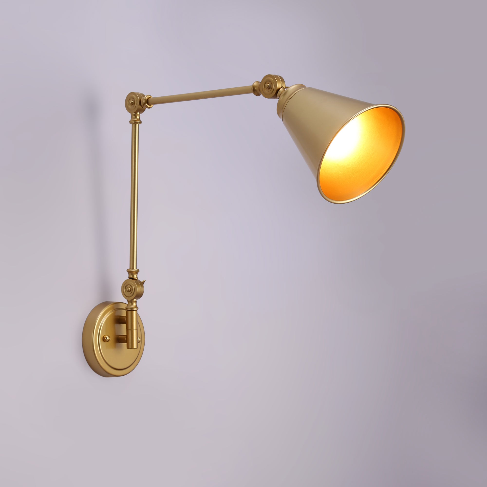 Aplique de pared vintage orientable "Tika" (27)