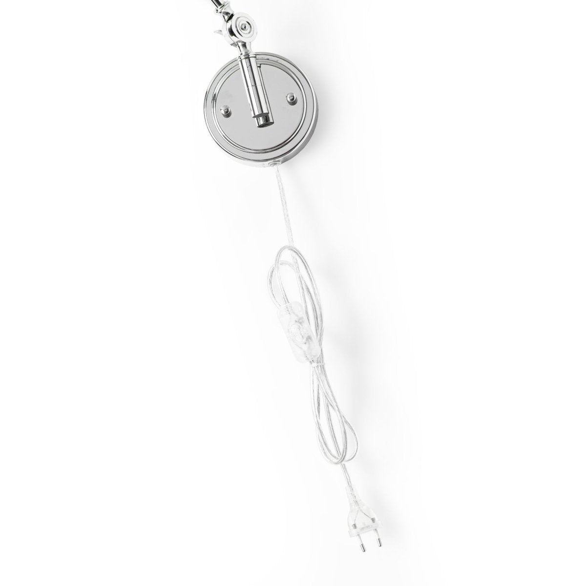 Aplique de pared vintage orientable con cable y enchufe "Tika" - Barcelona Led-Decoración