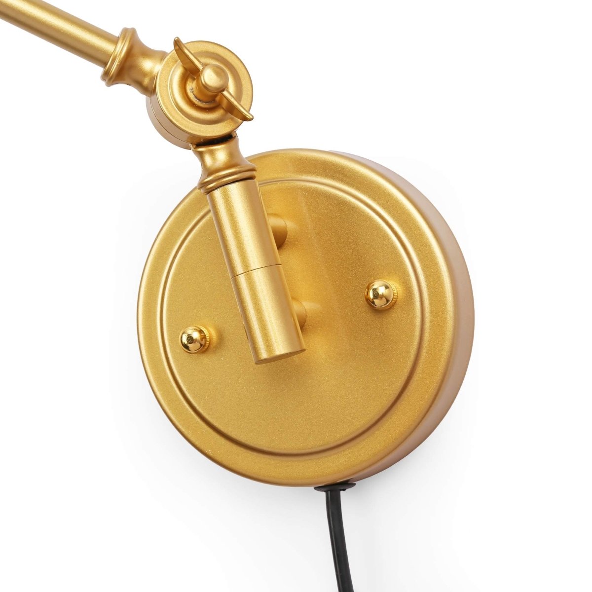 Aplique de pared vintage orientable con cable y enchufe "Tika" - Barcelona Led-Decoración