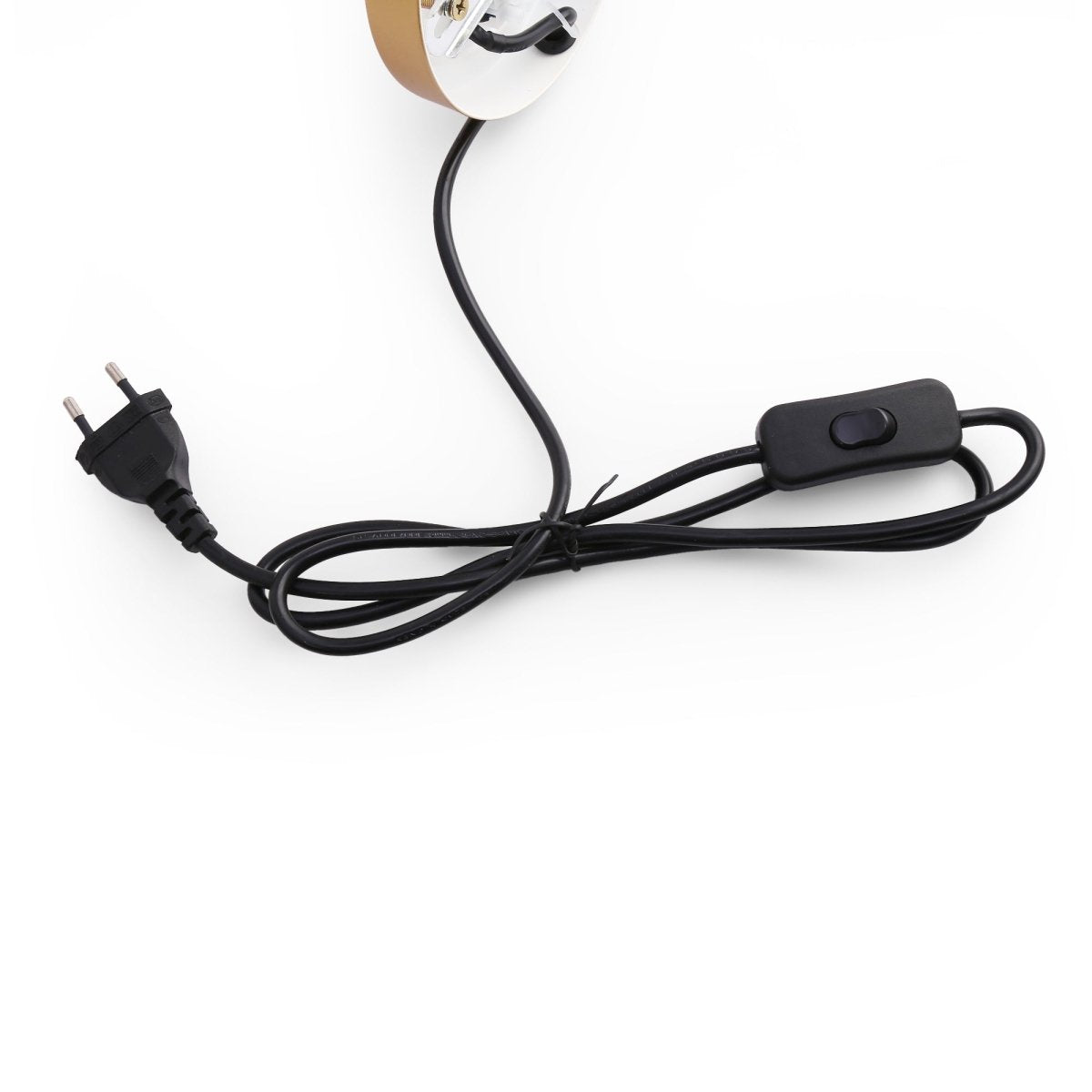 Aplique de pared vintage orientable con cable y enchufe "Tika" - Barcelona Led-Decoración