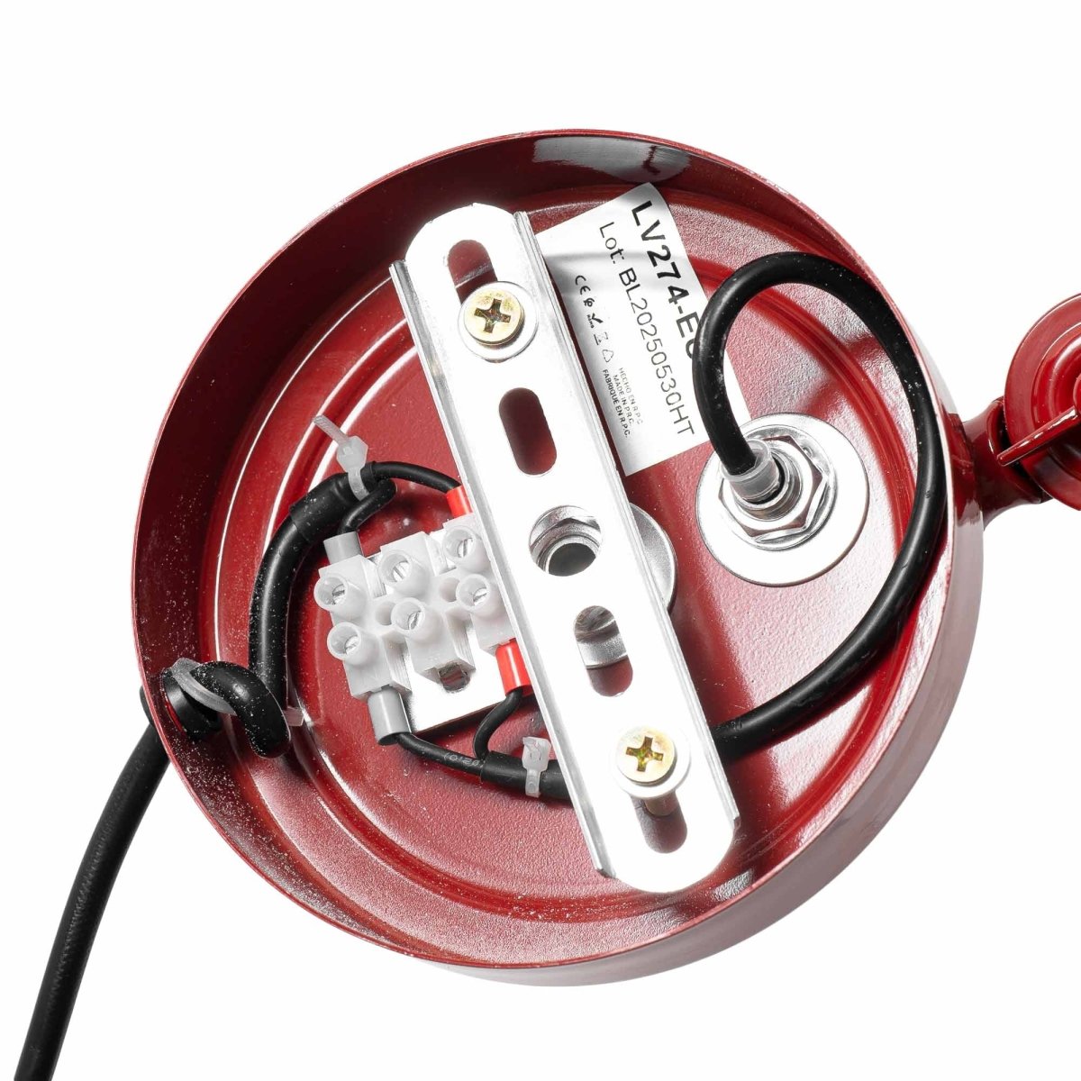 Aplique de pared vintage orientable con cable y enchufe "Tika" - Barcelona Led-Decoración