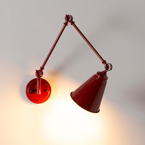 Aplique de pared vintage orientable "Tika" (22)