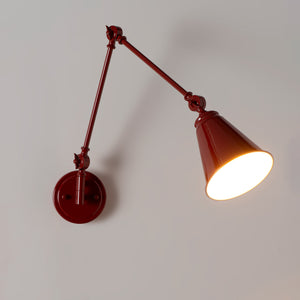 Aplique de pared vintage orientable "Tika" (17)