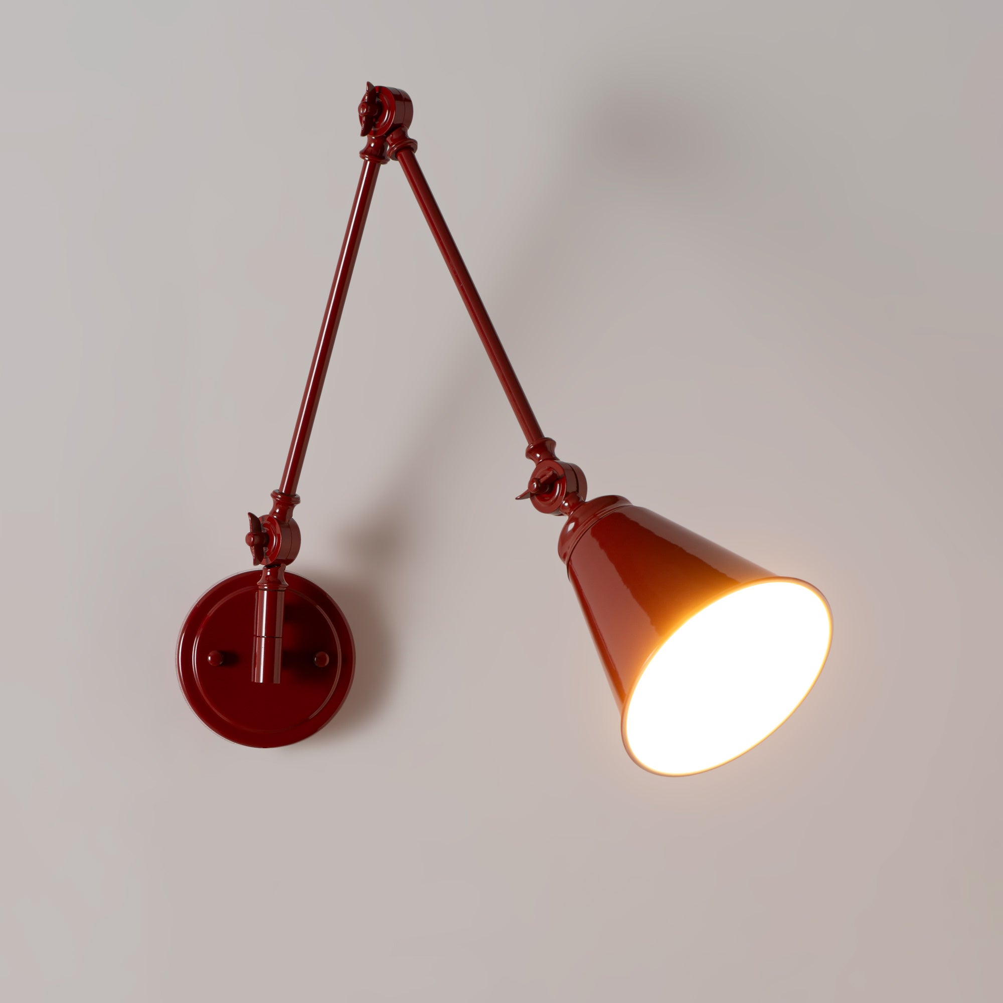 Aplique de pared vintage orientable "Tika" (20)