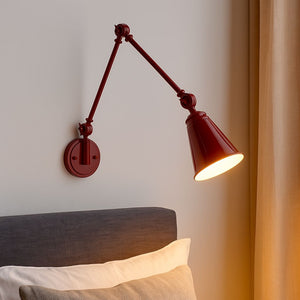 Aplique de pared vintage orientable "Tika" (21)