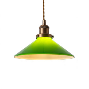 Lámpara colgante individual vintage "BANQUERO" - E27 (3)