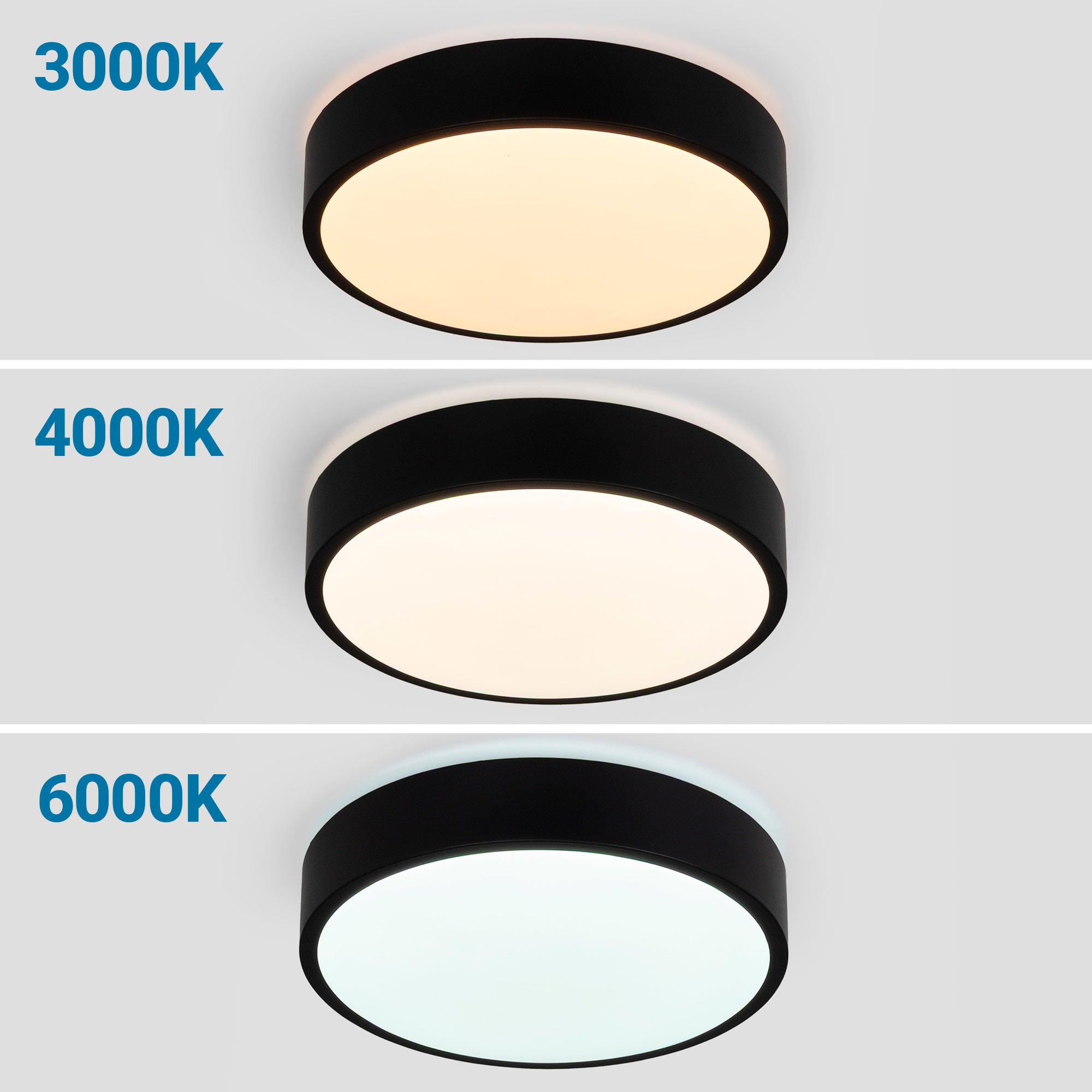 Lámpara de techo LED tipo plafón - CCT - 24W - Ø40cm (13)