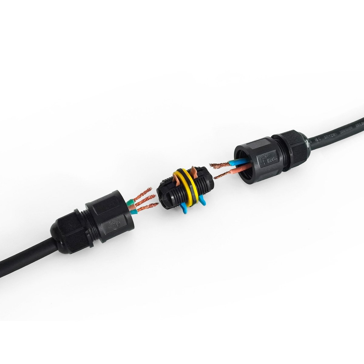 Conector impermeable 3P - M20 - IP68 - 0.5 - 2.5mm² - Barcelona Led-