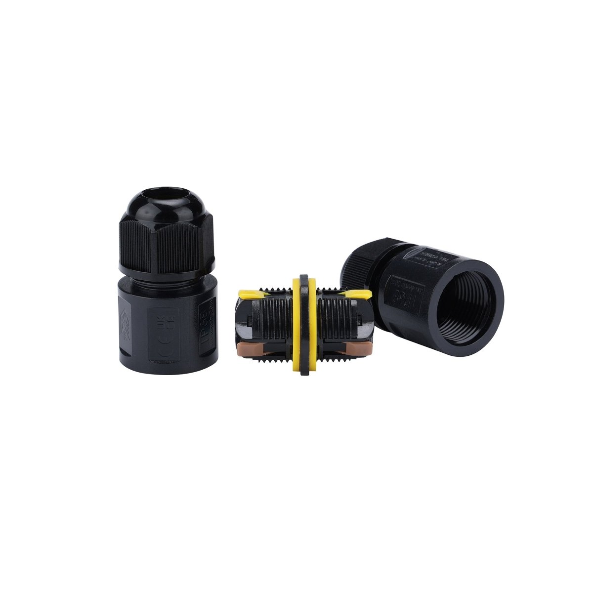 Conector impermeable 3P - M20 - IP68 - 0.5 - 2.5mm² - Barcelona Led-