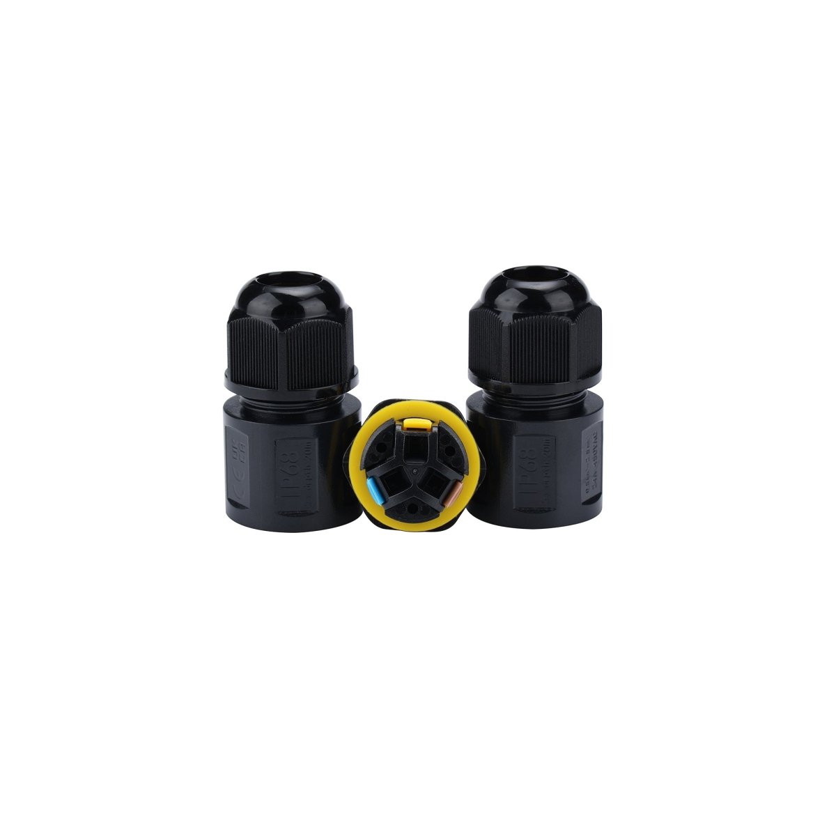 Conector impermeable 3P - M20 - IP68 - 0.5 - 2.5mm² - Barcelona Led-