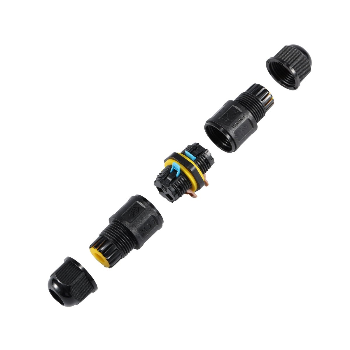 Conector impermeable 3P - M20 - IP68 - 0.5 - 2.5mm² - Barcelona Led-