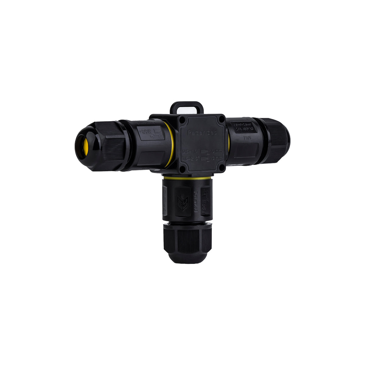 Conector impermeable en T - M20 - IP68 - 0.5 - 2.5mm² (4)