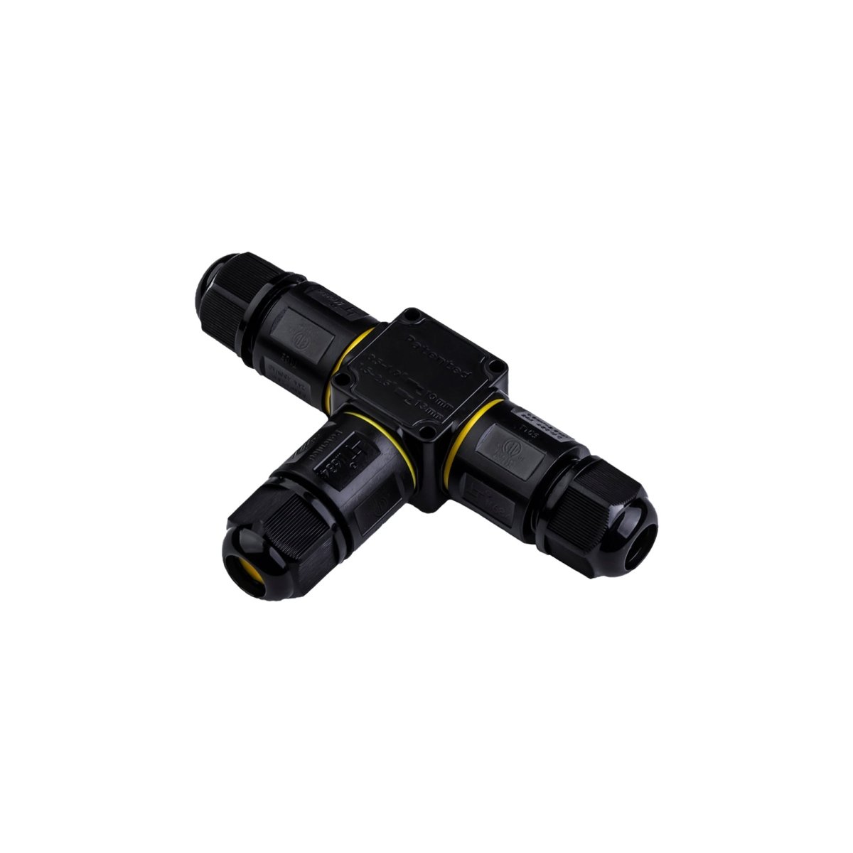 Conector impermeable en T - M20 - IP68 - 0.5 - 2.5mm² - Barcelona Led-